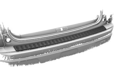 CSR Ladekantenschutz für Peugeot 3008 (2. Gen) LKS043-G Glossy schwarz Hochglanz (keine Lackierung erforderlich)