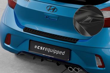 CSR Ladekantenschutz für Hyundai I10 (3. Gen) LKS046-G Glossy schwarz Hochglanz (keine Lackierung erforderlich)