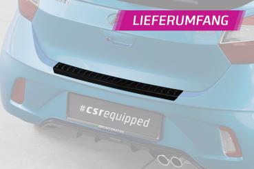 CSR Ladekantenschutz für Hyundai I10 (3. Gen) LKS046-G Glossy schwarz Hochglanz (keine Lackierung erforderlich)