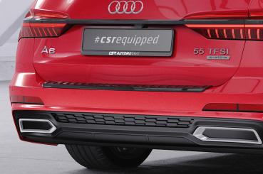 CSR Ladekantenschutz für Audi A6 C8 (Typ 4K/F2) LKS048-G Glossy schwarz Hochglanz (keine Lackierung erforderlich)