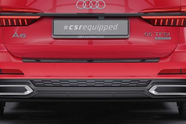 CSR Ladekantenschutz für Audi A6 C8 (Typ 4K/F2) LKS048-G Glossy schwarz Hochglanz (keine Lackierung erforderlich)