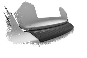 CSR Ladekantenschutz für Audi A5 8T LKS051-G Glossy schwarz Hochglanz (keine Lackierung erforderlich)