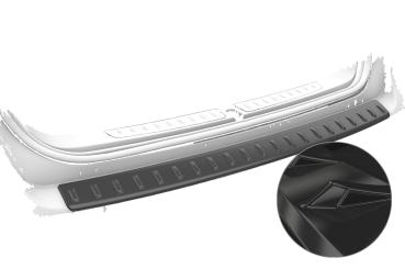 CSR Ladekantenschutz für BMW 3er F34 LKS052-G Glossy schwarz Hochglanz (keine Lackierung erforderlich)