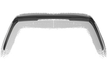 CSR Heckflügel-Set mit ABE für Audi A4 B8 (Typ 8K) Avant PS034-L Lackierung erforderlich (unlackiert roh)