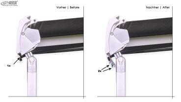 RDX Doppelkeder-Profil DUO-KEDER 1m, Doppel-Kederleiste für Camping-Markisen