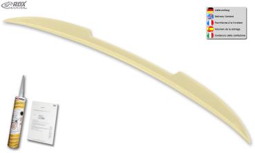 RDX Hecklippe für BMW 3er E93 Cabrio Heckklappenspoiler Heckspoiler Lippe Heckspoilerlippe