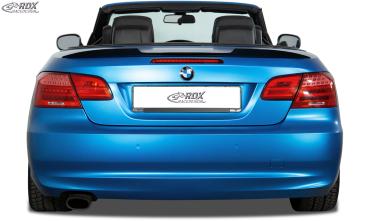 RDX Hecklippe für BMW 3er E93 Cabrio Heckklappenspoiler Heckspoiler Lippe Heckspoilerlippe