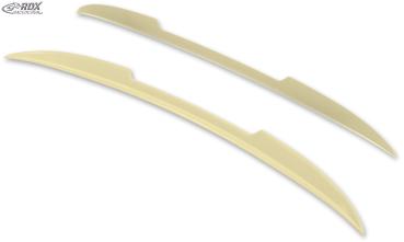 RDX Hecklippe für BMW 3er E93 Cabrio Heckklappenspoiler Heckspoiler Lippe Heckspoilerlippe