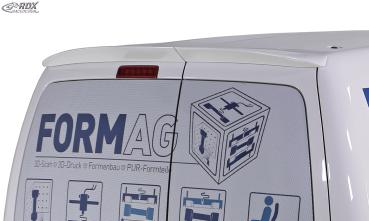 RDX Dachspoiler für VW Caddy 2K mit geteilter Heckklappe Flügeltüren Heckspoiler Spoiler Flügeltürer
