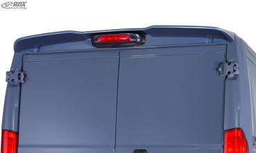 RDX Dachspoiler für FIAT Ducato, CITROEN Jumper, OPEL Movano, PEUGEOT Boxer, TOYOTA ProAce Max, RAM ProMaster (H1) Heckspoiler Spoiler
