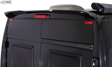RDX Dachspoiler für FIAT Ducato, CITROEN Jumper, OPEL Movano, PEUGEOT Boxer, TOYOTA ProAce Max, RAM ProMaster (H2) Heckspoiler Spoiler