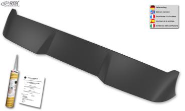 RDX Dachspoiler für FIAT Ducato, CITROEN Jumper, OPEL Movano, PEUGEOT Boxer, TOYOTA ProAce Max, RAM ProMaster (H2) Heckspoiler Spoiler