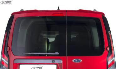 RDX Dachspoiler für VW Caddy SB 2K 2KN (2020+) & FORD Tourneo Connect SK SKN (2022+) mit geteilter Heckklappe Flügeltüren Heckspoiler Spoiler Flügeltürer