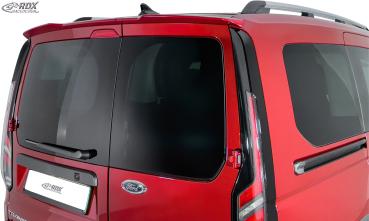 RDX Dachspoiler für VW Caddy SB 2K 2KN (2020+) & FORD Tourneo Connect SK SKN (2022+) mit geteilter Heckklappe Flügeltüren Heckspoiler Spoiler Flügeltürer