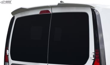 RDX Dachspoiler für VW Caddy SB 2K 2KN (2020+) & FORD Tourneo Connect SK SKN (2022+) mit geteilter Heckklappe Flügeltüren Heckspoiler Spoiler Flügeltürer