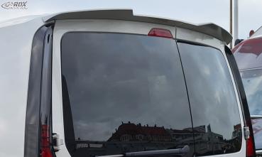 RDX Dachspoiler für VW Caddy SB 2K 2KN (2020+) & FORD Tourneo Connect SK SKN (2022+) mit geteilter Heckklappe Flügeltüren Heckspoiler Spoiler Flügeltürer