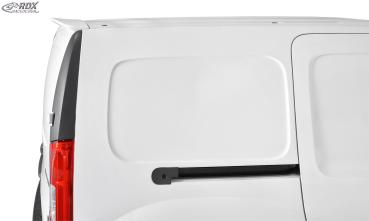 RDX Dachspoiler für MERCEDES Citan (X / 2012+) & NISSAN NV250 (W / 2019+) & RENAULT Kangoo (W / 2013+) für Flügeltürer Heckspoiler Spoiler