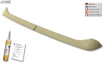 RDX Dachspoiler für CITROEN Jumpy / SpaceTourer, FIAT Scudo / Ulyssee, OPEL Zafira Life / Vivaro, PEUGEOT Expert / Traveller, TOYOTA ProAce / ProAce Verso Flügeltürer Heckspoiler Spoiler