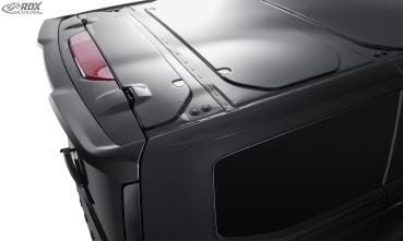 RDX Dachspoiler für FORD Transit Custom / Tourneo Custom (2023+) & VW Transporter / Caravelle (2025+) Heckklappe Heckspoiler Spoiler