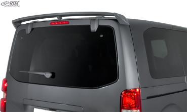 RDX Dachspoiler für CITROEN Jumpy & SpaceTourer, FIAT Scudo & Ulyssee, OPEL Zafira & Vivaro, PEUGEOT Expert & Traveller, TOYOTA Proace & Proace Verso (V) Heckklappe Heckspoiler Spoiler