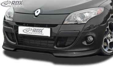 RDX Frontspoiler für RENAULT Megane 3 (-2012) Frontlippe Front Ansatz Spoilerlippe