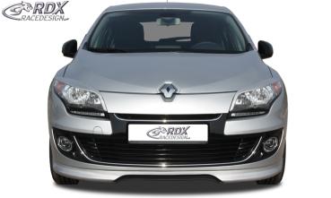 RDX Frontspoiler für RENAULT Megane 3 Limousine / Grandtour (2012+) Frontlippe Front Ansatz Spoilerlippe
