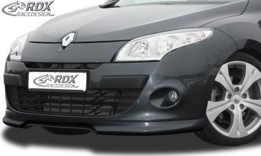 RDX Frontspoiler für RENAULT Megane 3 (-2012) Frontlippe Front Ansatz Spoilerlippe