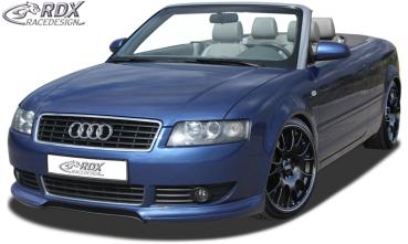 RDX Frontspoiler für AUDI A4 8H Cabrio -2005 Frontlippe Front Ansatz Spoilerlippe