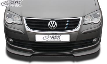 RDX Frontspoiler für VW Touran 1T 2007+ Frontlippe Front Ansatz Vorne Spoilerlippe