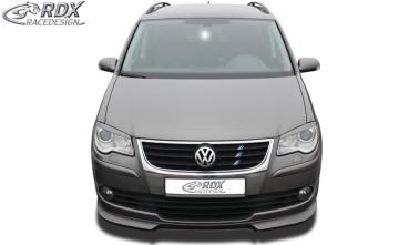 RDX Frontspoiler für VW Touran 1T 2007+ Frontlippe Front Ansatz Vorne Spoilerlippe