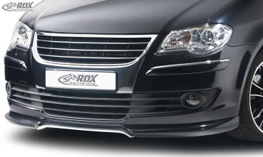 RDX Frontspoiler für VW Touran 1T 2007+ Frontlippe Front Ansatz Vorne Spoilerlippe