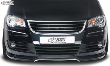 RDX Frontspoiler für VW Touran 1T 2007+ Frontlippe Front Ansatz Vorne Spoilerlippe
