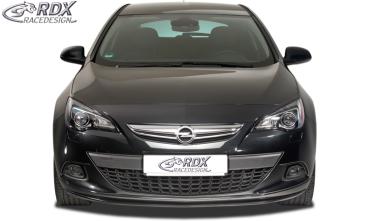 RDX Frontspoiler für OPEL Astra J GTC (nur für OPC-Line Frontlippe!) Frontlippe Front Ansatz Spoilerlippe