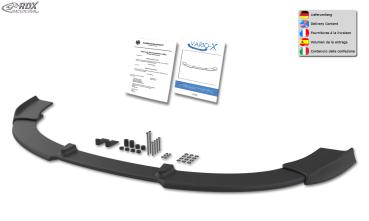 RDX Frontspoilerlippe VARIO-X für AUDI A6 4F -2008 Frontlippe Front Ansatz Vorne Spoilerlippe