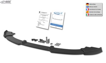 RDX Frontspoilerlippe VARIO-X für BMW 3er E90 / E91 Facelift 09/2008+ Frontlippe Front Ansatz Vorne Spoilerlippe