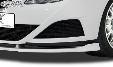 RDX Frontspoilerlippe VARIO-X für SEAT Ibiza 6J, 6J SC & 6J ST -03/2012 (nicht FR, Cupra, Bocanegra) Frontlippe Front Ansatz Vorne Spoilerlippe