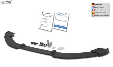 RDX Frontspoilerlippe VARIO-X für AUDI A1 8X & A1 8XA Sportback S-Line (-01/2015) Frontlippe Front Ansatz Vorne Spoilerlippe