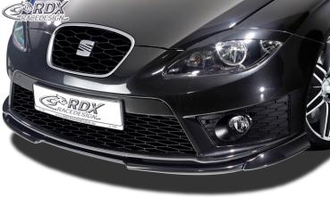 RDX Frontspoilerlippe VARIO-X für SEAT Leon 1P Facelift 2009+ FR & Cupra Frontlippe Front Ansatz Vorne Spoilerlippe
