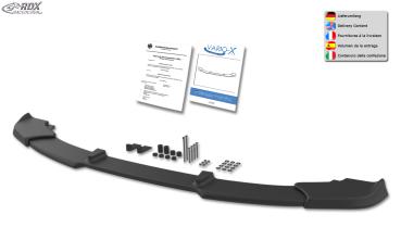 RDX Frontspoilerlippe VARIO-X für BMW 1er E81 / E87 -2007 Frontlippe Front Ansatz Vorne Spoilerlippe
