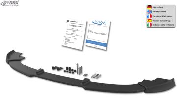 RDX Frontspoilerlippe VARIO-X für BMW 5er E60 / E61 -2006 Frontlippe Front Ansatz Vorne Spoilerlippe