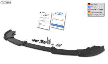 RDX Frontspoilerlippe VARIO-X für OPEL Astra G OPC 2 (Passend an OPC 2 bzw. Fahrzeuge mit OPC 2 Frontstoßstange) Frontlippe Front Ansatz Vorne Spoilerlippe