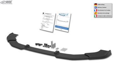 RDX Frontspoilerlippe VARIO-X für AUDI A1 (GB) Frontlippe Front Ansatz Vorne Spoilerlippe