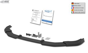 RDX Frontspoilerlippe VARIO-X für SEAT Ateca Cupra (-2020) / CUPRA Ateca (-2020) Frontlippe Front Ansatz Vorne Spoilerlippe