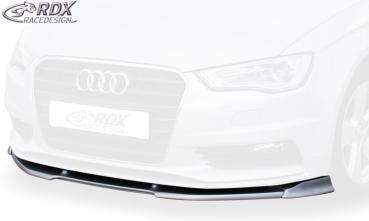 RDX Frontspoilerlippe VARIO-X für AUDI A3 8V, 8VA Sportback, 8VS Limousine, 8V7 Cabrio Frontlippe Front Ansatz Vorne Spoilerlippe