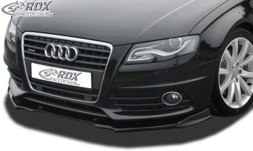 RDX Frontspoilerlippe VARIO-X für AUDI A4 B8/B81 (S-Line- bzw. S4-Frontstoßstange) Frontlippe Front Ansatz Vorne Spoilerlippe