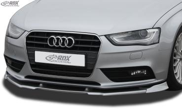 RDX Frontspoilerlippe VARIO-X für AUDI A4 B8 Facelift 2011+ Frontlippe "V1" Front Ansatz Vorne Spoilerlippe
