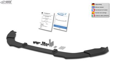 RDX Frontspoilerlippe VARIO-X für FORD B-Max (JK8) 2012-2017