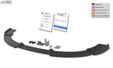 RDX Frontspoilerlippe VARIO-X für AUDI S6 4F Frontlippe Front Ansatz Vorne Spoilerlippe
