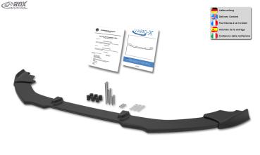 RDX Frontspoilerlippe VARIO-X für AUDI Q5 8R -2012 & 2012+ (S-Line Frontstoßstange) Frontlippe Front Ansatz Vorne Spoilerlippe