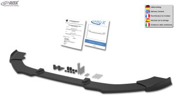 RDX Frontspoilerlippe VARIO-X für FORD EcoSport ST-Line 2017+ Frontlippe Front Ansatz Vorne Spoilerlippe
